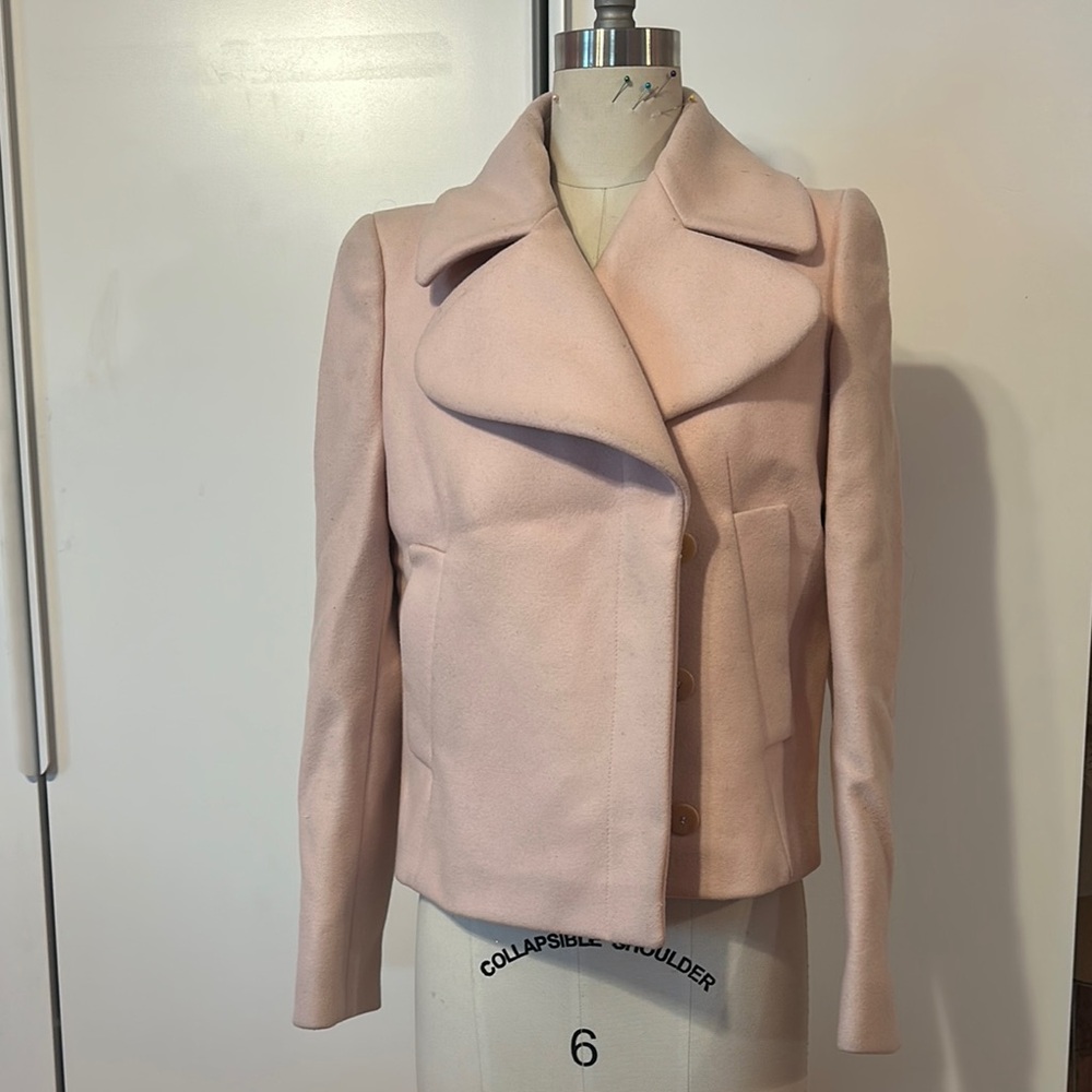 Alexander McQueen Pink Pea Coat
